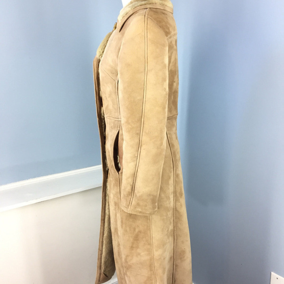 Julian Vard M 8 Suede Leather Long Coat 